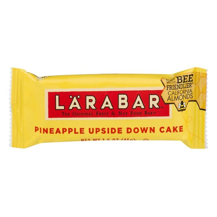 Larabar フルーツ＆ナッツフードバー パイナップルアップサイドダウンケーキ