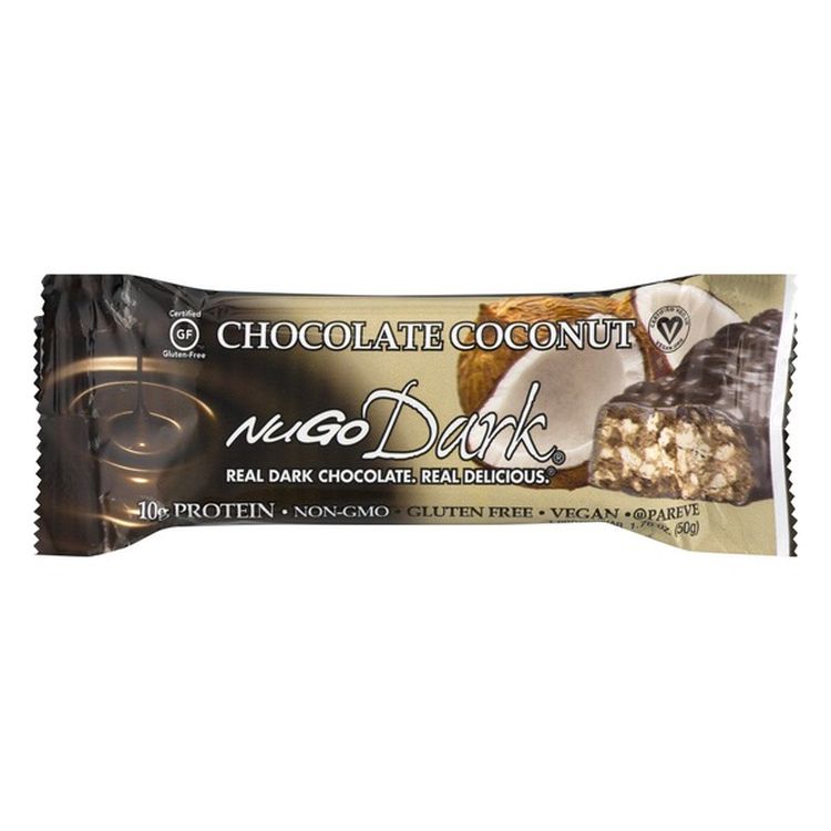 NuGo ダークプロテインバーチョコレートココナッツ