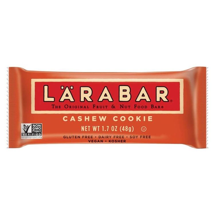 Larabar オリジナル フルーツ＆ナッツ フードバー カシュークッキー