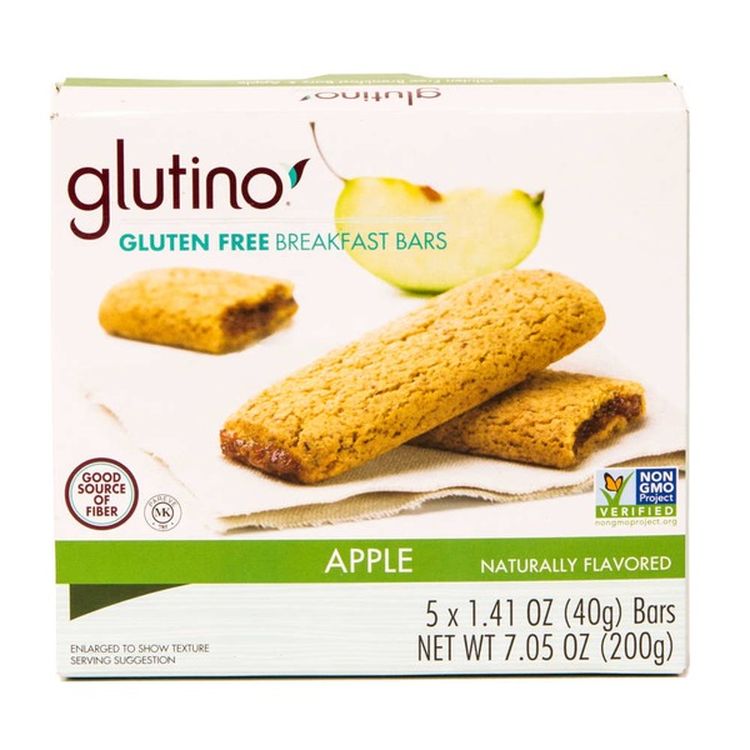 Glutino アップルシナモングルテンフリーオーブン焼きバー
