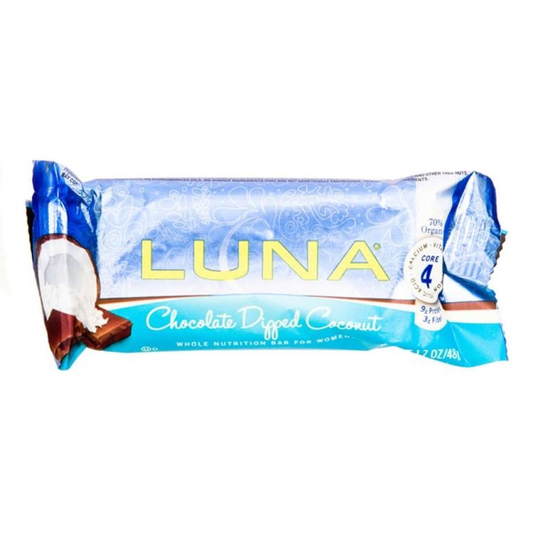 LunaR チョコレートディップココナッツ栄養バー