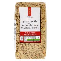 Waitrose LoveLife wholewheat lentils グリーンレンズマメ 500g
