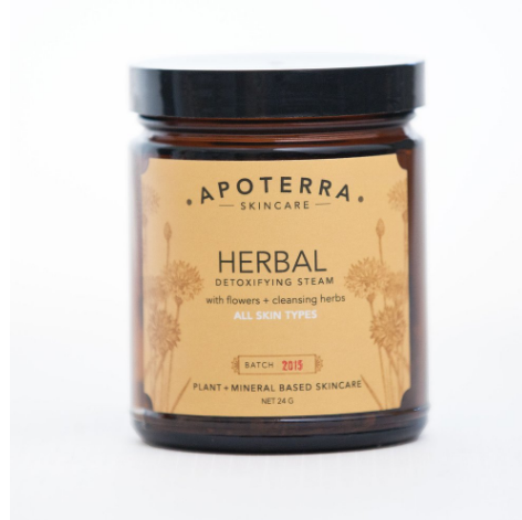 アポテラ フラワー＋クレンジングハーブ入りハーバルデトックススチーム（Apoterra Herbal Detoxifying Steam）