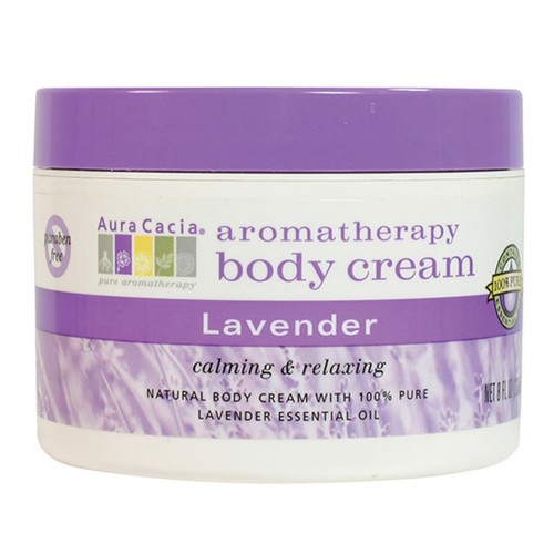 オーラカシア ラベンダー ボディスクリーム （Aura Cacia Lavender Body Cream)
