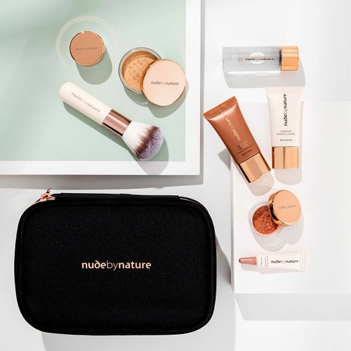 お試しサイズベースメイクセット・NATURAL BEAUTY COMPLEXION SET/カラーMedium