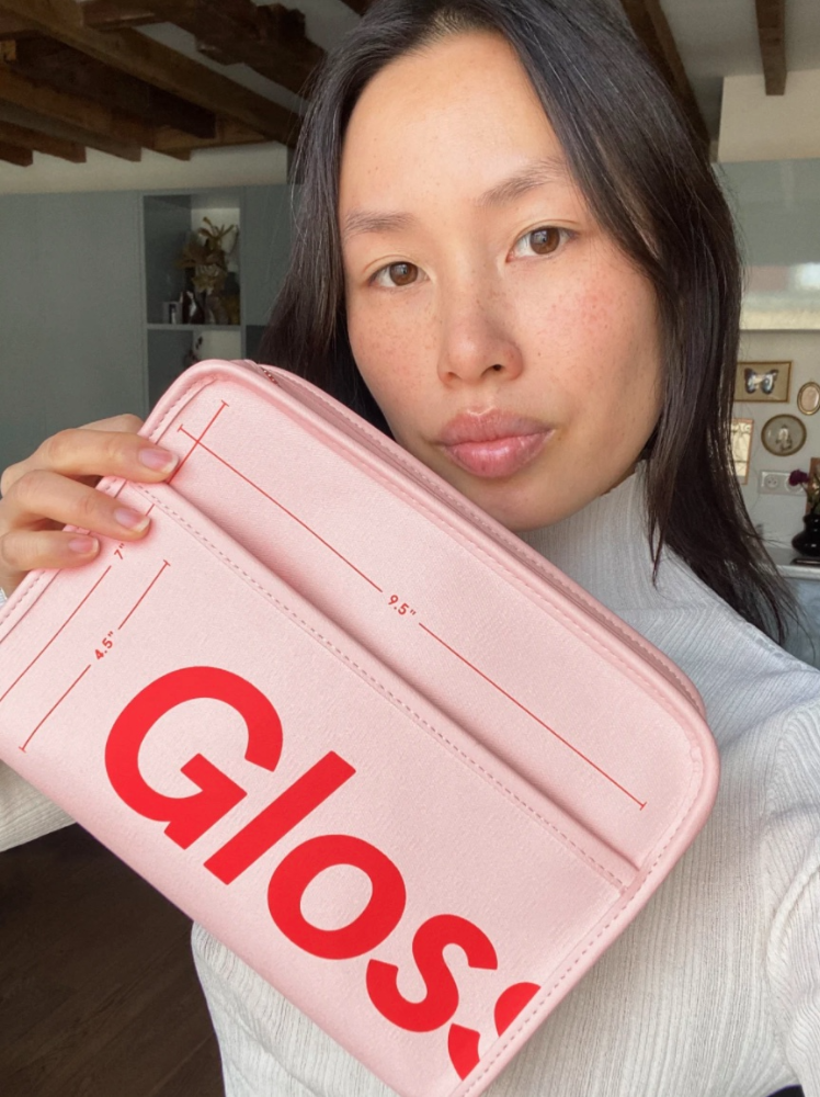 Glossier ビューティバッグ（コスメポーチ） | ナチュラカート - 世界 