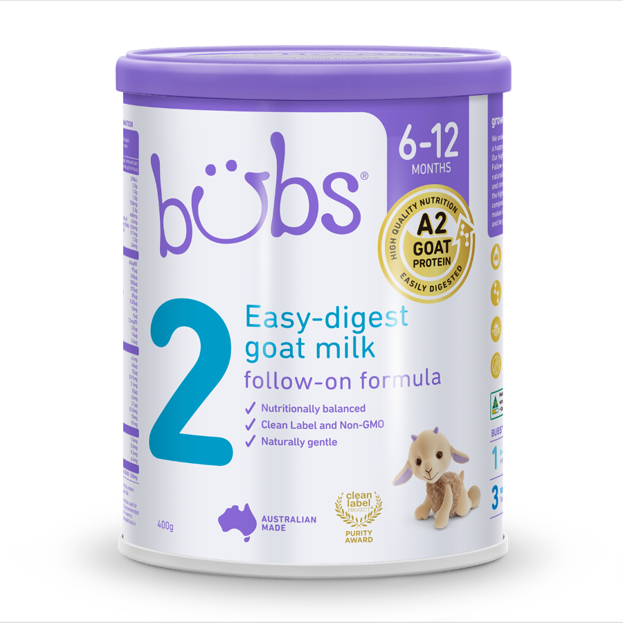 bubs organic 有機グラスフェッド粉ミルク 12ヶ月以上　3 Bubs（バブズ）オーガニック フォローアップミルク ステップ3（1