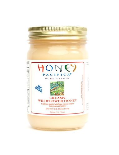 ハニーパシフィカ クリーミーワイルドフラワーハニー 蜂蜜 (Cold Packed Creamy Wildflower Honey)