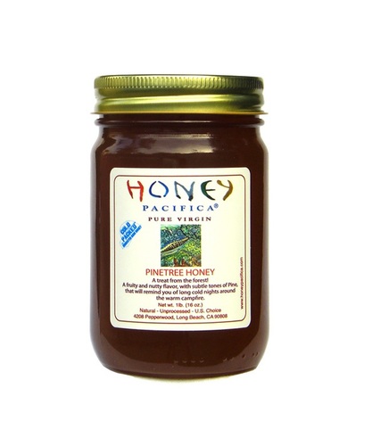ハニーパシフィカ コールドパック パインツリーハニー 蜂蜜 （Cold Packed Pinetree Honey)