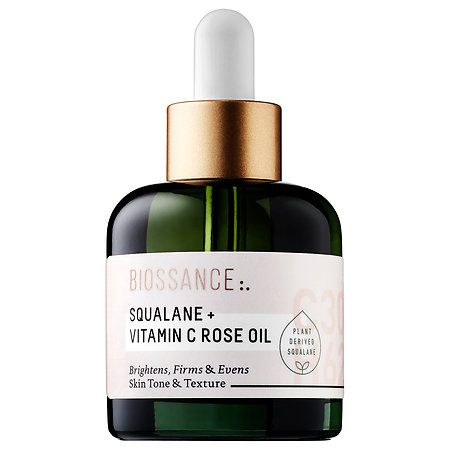 ビオッサンス スクワラン＋ビタミンCローズオイル (Biossance Squalane + Vitamin C Rose Oil）