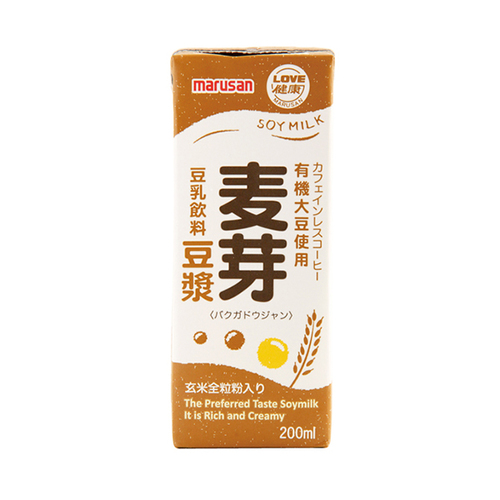【冷蔵】豆乳飲料 麦芽豆漿（バクガドウジャン） 200ml