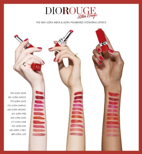 Dior ルージュディオール ウルトラルージュ 各カラー | ナチュラ
