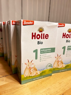Holle Holle ホレ オーガニック 山羊 ヤギ粉ミルク Step 1 (0