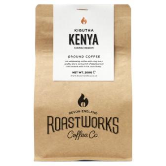 Roastworks Coffee Co. -KENYA KIGUTHA GROUND COFFEE-