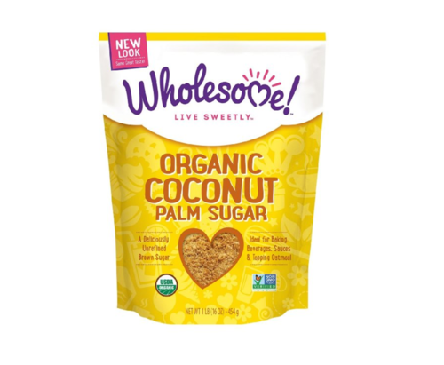 ホールサム! USDA認定オーガニック ココナッツ パーム シュガー (Wholesome Organic Coconut Sugar)