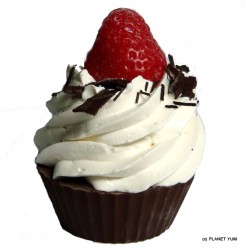 【非毒性天然石鹸】ストロベリーショートケーキカップケーキソープ110g Strawberry Shortcake Cupcake Soap