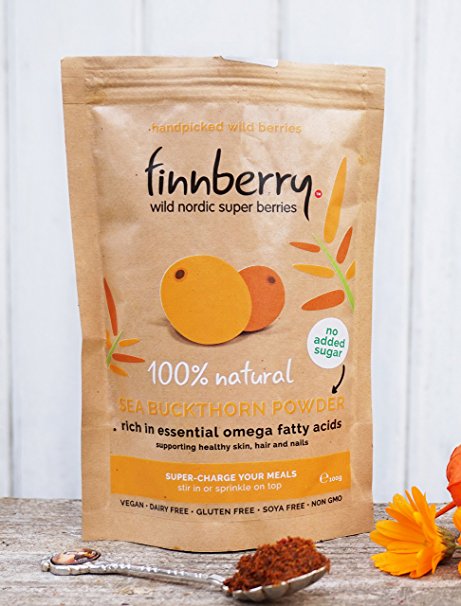 Finnberry 100% Natural Wild シーバックソーン パウダー 100g