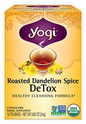 ヨギ ロースト ダンデライオンスパイス デトックスティー 3箱セット（Yogi Roasted Dandelion Spice Detox)