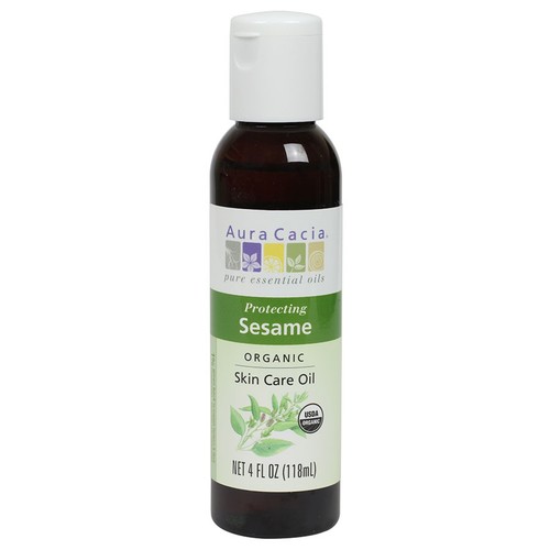 オーラカシア オーガニックセサミスキンケアオイル （Aura Cacia Organic Sesame Skin Care Oil)