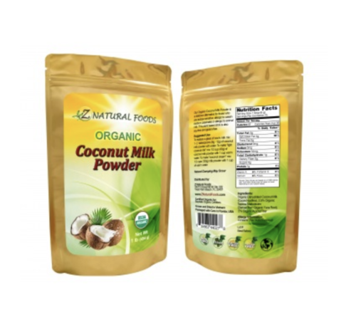 ゼットナチュラルフード USDA認定ココナッツミルクパウダー (Z Natural Foods COCONUT MILK POWDER）