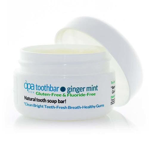 オーパボックス トゥースバー ジンジャーミントx4 歯磨き粉（Opabox TOOTHBAR Ginger Mint）