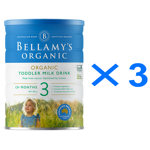 Bellamy's Organic 『3缶セット』ベラミーズ オーガニック フォロー