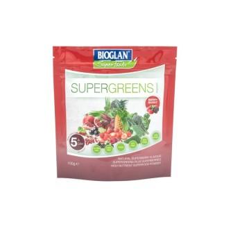 Bioglan Superfoods Supergreens Berry Burst Powder 100g