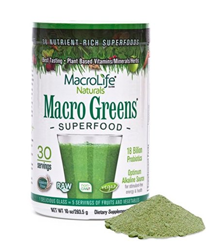 マクログリーン スーパーフード 283.5 g（MacroLife Naturals Macro Greens Super Food）
