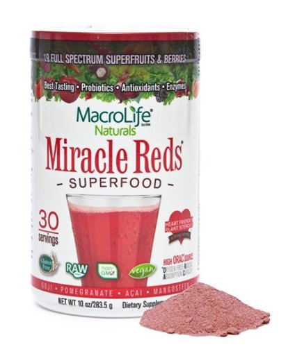 ミラクルレッド スーパーフード 283.5 g（MacroLife Naturals Miracle Red Superfood ）