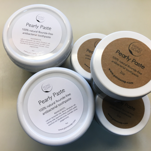 オーガニック・天然抗菌・歯みがき粉【ポノ・ソープ／PONO SOAP】パールペースト・Pearly Paste