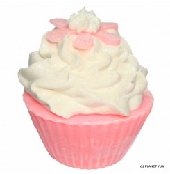 【非毒性天然石鹸】リリーカップケーキソープ110g Lily Cupcake Soap