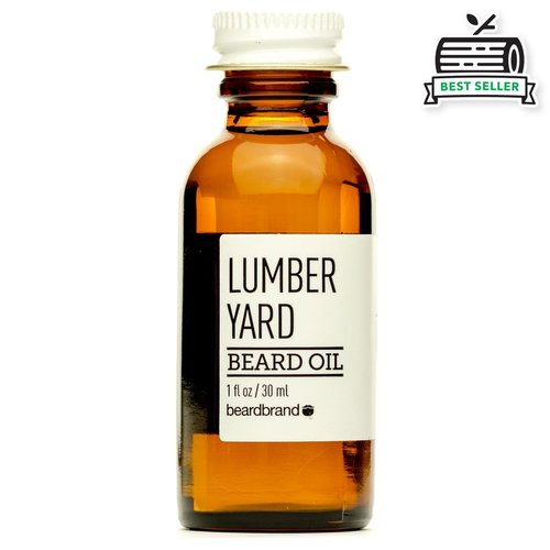 ビアードブランド ランバーヤード あご髭用オイルx3 (Beardbrand Lumber Yard Beard Oil )