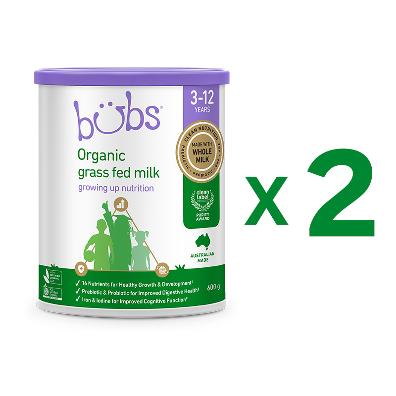 Bubs Australia 『2缶セット』バブズ オーガニック ステップ4（3歳~12