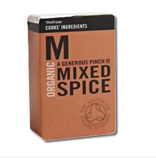 Waitrose Cook's Ingredient Organic Mixed Spice