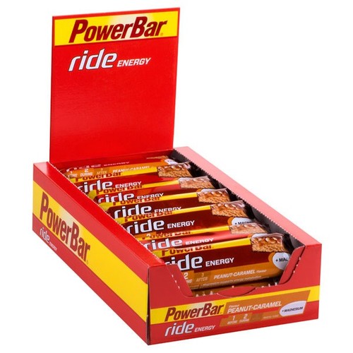 Powerbar Ride Peanut & Caramel Bar 18 x 55g