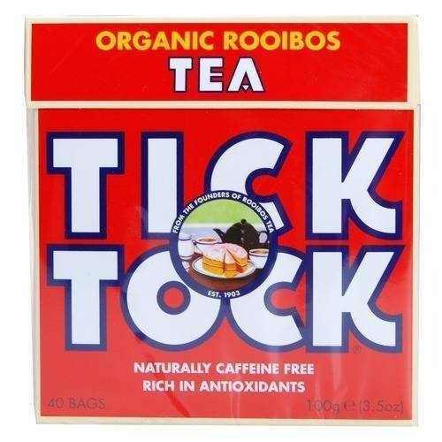Tick Tock Tea オーガニックルイボスティー 80ティーバッグ