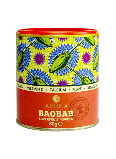 ADUNA BAOBAB 話題のスーパーフルーツ バオバブ パウダー (80g)