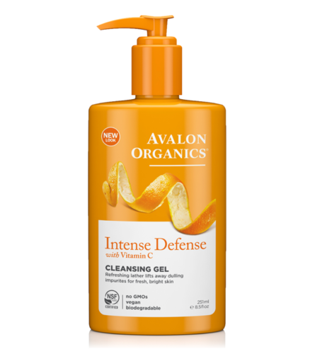 アバロンオーガニクス クレンジングジェル（Avalon Organics Intense Defense CLEANSING GEL)