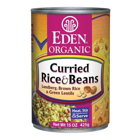 エデンフード カリーライス＆レンティルビーンズ 缶 (Eden Foods Curried Rice & Lentils, Organic)