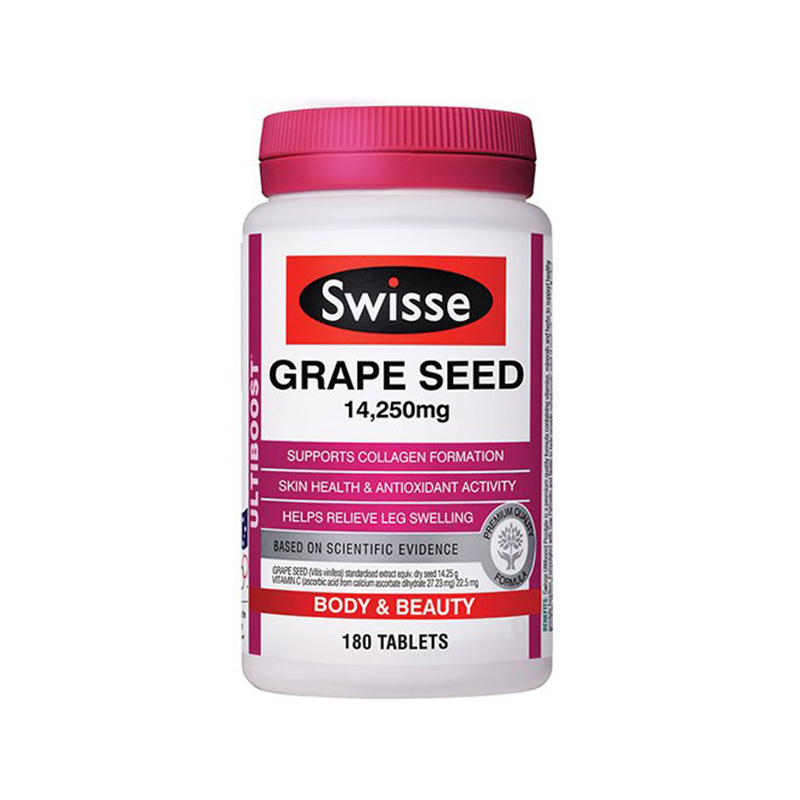 Swisse 【Swisse】 グレープシード 14,250mg 180粒 | ナチュラカート
