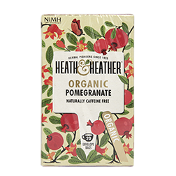 有機ハーブティー ざくろ Heath & Heather Organic Pomegranate