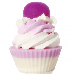 【非毒性天然石鹸】ラベンダーカップケーキソープ120g Lavender Cupcake Soap