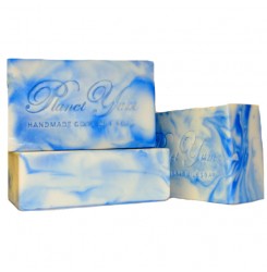 【非毒性天然石鹸】アクアマリンヤギのミルクソープ100g Aquamarine Goat's Milk Soap