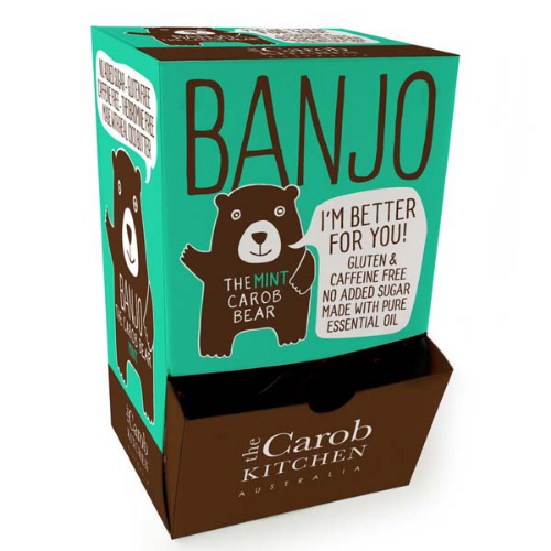 キャロブバー：Banjo The Mint Carob Bear 50 pack