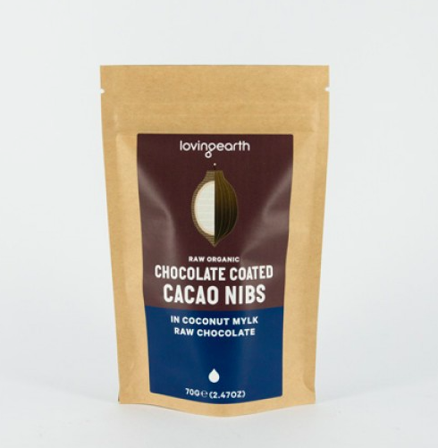 【 Loving earth】カカオ二ブチョコレート Chocolate Coated Cacao Nibs バルク5kg