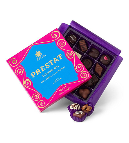 Prestat Prestat 英国王室御用達 ジュエルボックス 最高級チョコレート 16個 送料無料 | ナチュラカート -  世界のBESTが見つかる場所