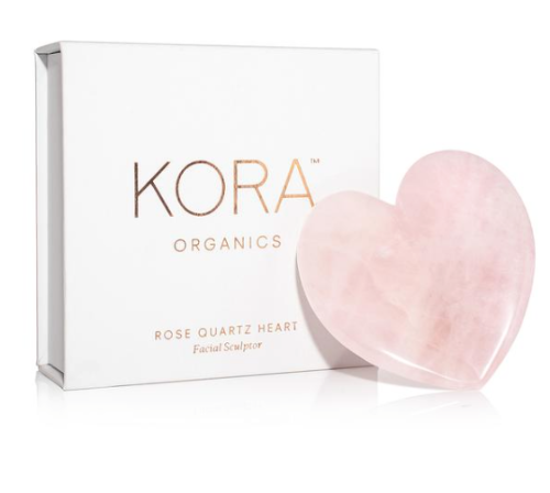 KORA Organics コラ☆ローズクオーツ☆KORAハート型かっさ
