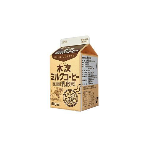 【冷蔵】木次乳業 木次ミルクコーヒー 500ml