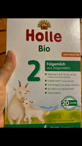 Holle Holle ホレ オーガニック 山羊 ヤギ粉ミルク Step2 (6ヶ月～36 