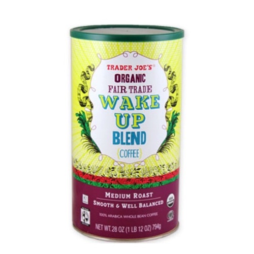 日本未発売・トレーダージョーズ オーガニック フェアトレード コーヒー ウェイクアップ ブレンド（ホールビーン）794g／Trader Joe's Organic Fair trade Coffee Wakeup Blend (Whole Bean) 794g